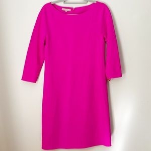 Michael Kors fuchsia hot pink dress wool